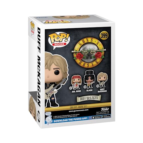 Funko Pop! Rocks Guns N' Roses - Duff McKagan Vinyl Figure (1980's)