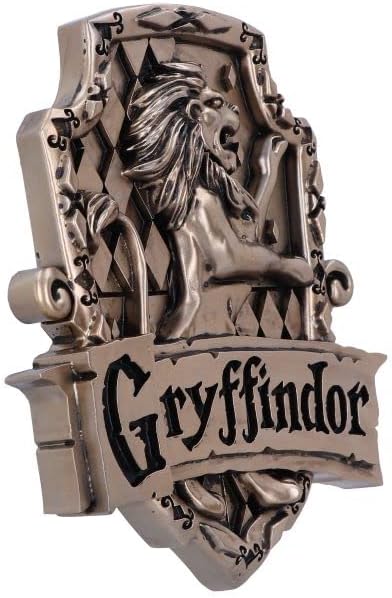 Nemesis Now Officially Licensed Harry Potter Gryffindor Wall Plaque, Bronze, 20c