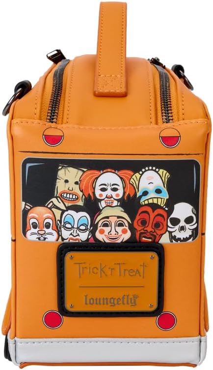 Loungefly Trick 'r Treat School Bus Figural Crossbody Bag (Multi)