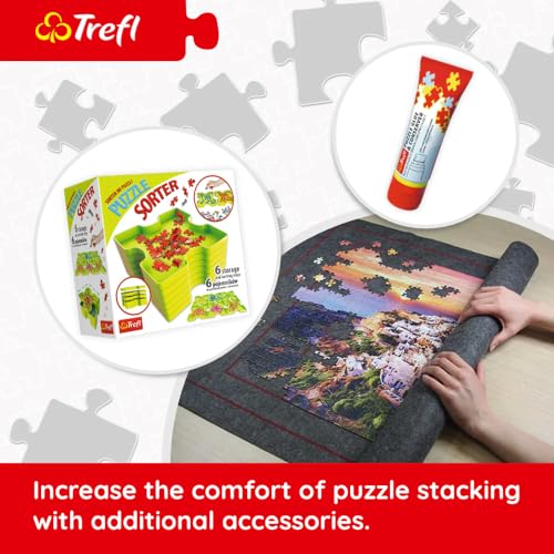 Trefl Galloping Horses Jigsaw Puzzle - Premium Quality 500-Piece Puzzle for Adults & Kids (37289)