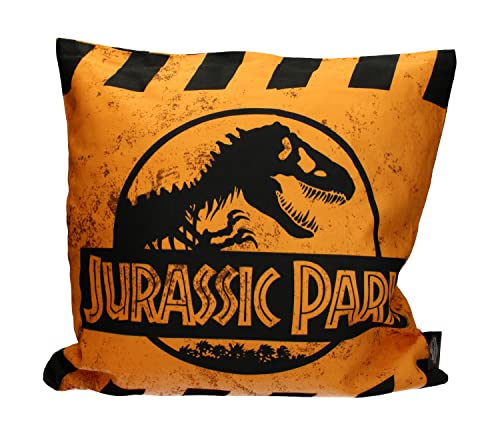 SD TOYS Jurassic Park - Caution Logo Cushion (Kopfkissen)