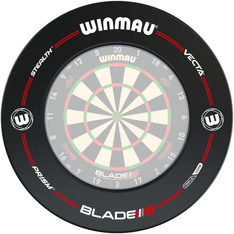 WINMAU - Pro-Line Dartboard Surround Protective Wall Guard for Dartboards