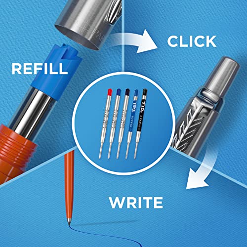 Parker Jotter Ballpoint Pen - Chelsea Orange Medium Point Blue Ink (Jotter Orange)