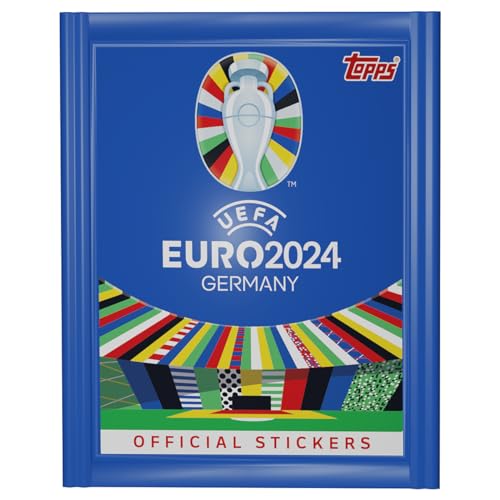 Topps Euro 2024 Sticker Collection - Official Tournament Sticker Album (FS0004695)