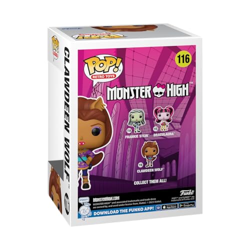 Funko Pop! Monster High - Clawdeen Wolf Vinyl Figure (67428)