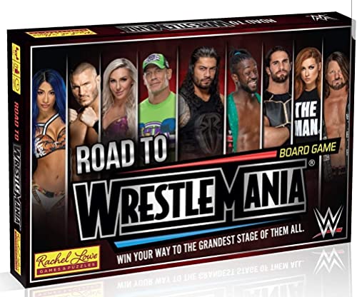 WWE Road to Wrestlemania Brettspiel, 40 x 27 x 5 cm