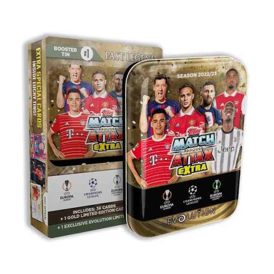 Topps Champions League Match Attax Extra 2022/2023 - 1x Mini Tin Past Legend