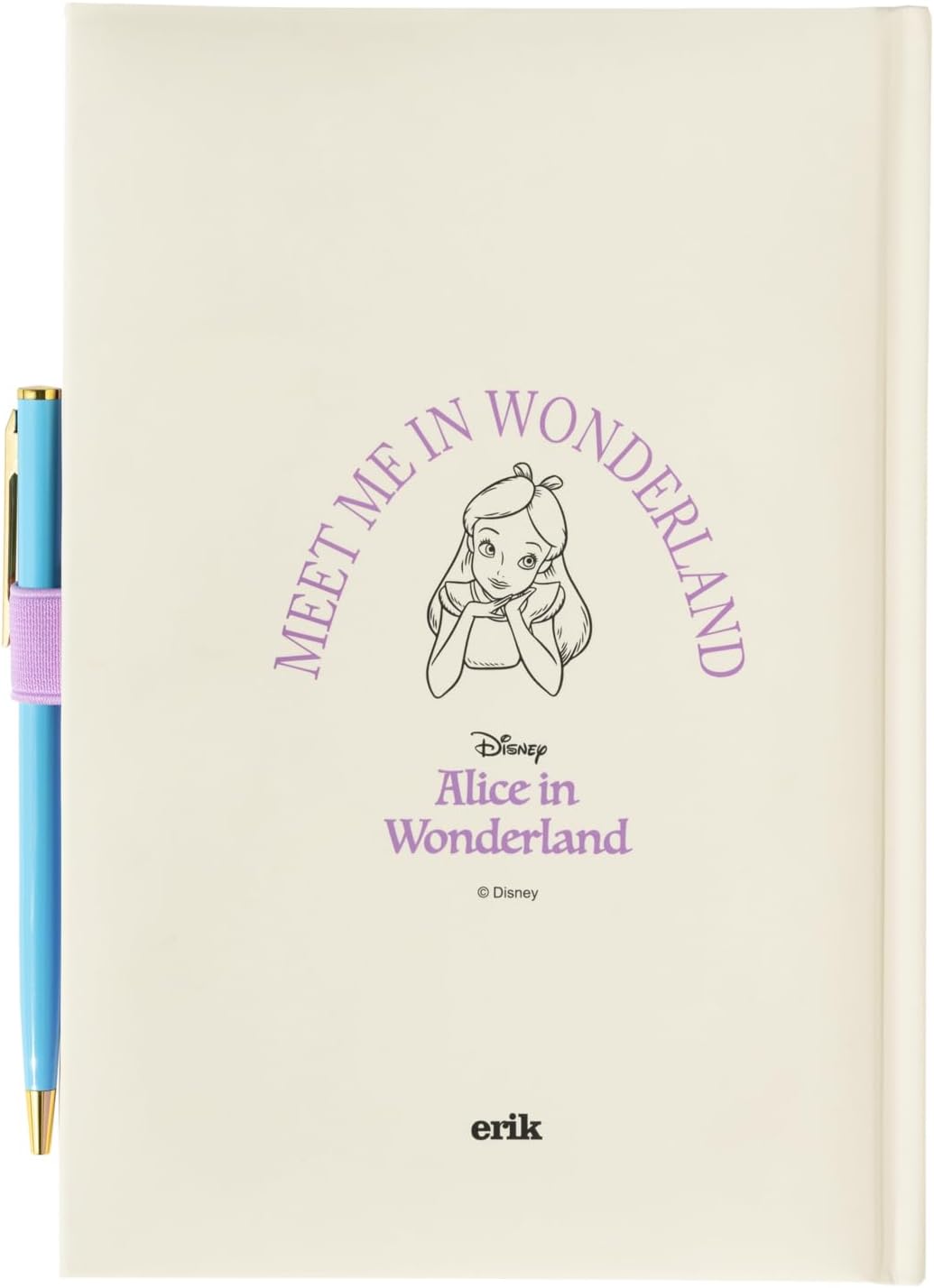 Alice in Wonderland - Lewis Carroll (Premium A5 Notebook with Pen, Disney Edition)