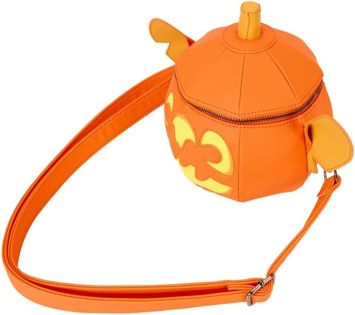 Loungefly Stitch Pumpkin Head Figural Glow Crossbody Bag (LF-WDTB3046)