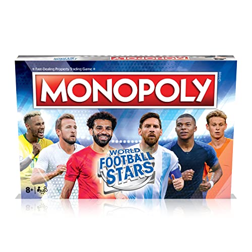 Monopoly World Football Stars Board Game (WM01927-EN1-6)