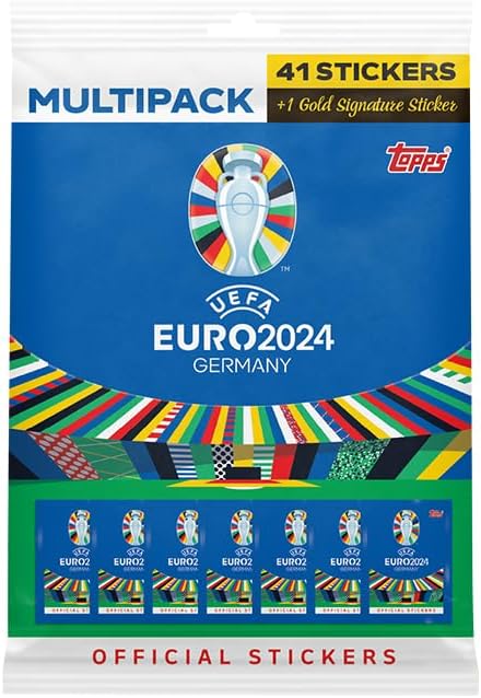 Topps Euro 2024 Sticker Collection - Multipack (FS0004744-UK)