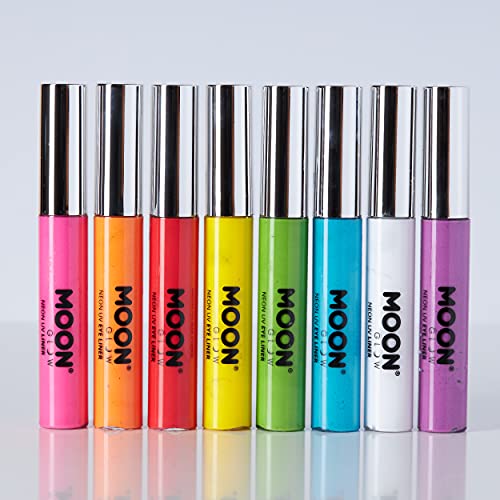 Moon Glow Neon UV Eye Liner 10ml Gelb leuchtet hell unter UV-Licht