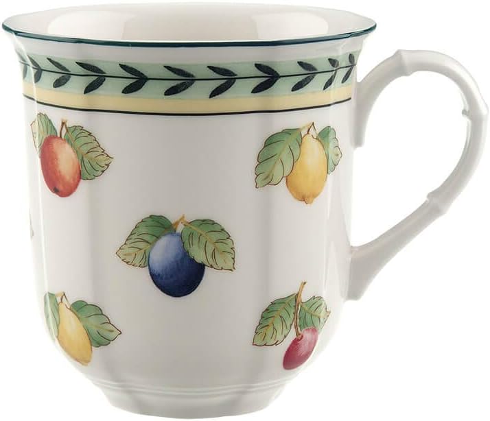 Villeroy & Boch French Garden Fleurence Coffee Mug, 300 ml, Premium Porcelain, Multicolor Design, Dishwasher & Microwave Safe