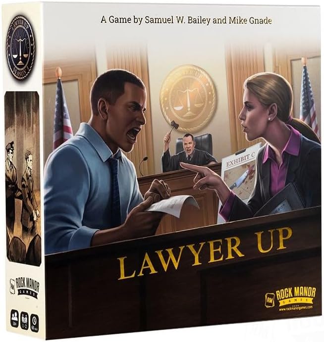 ROCK MANOR GAMES Lawyer Up: Season 1 Card Game