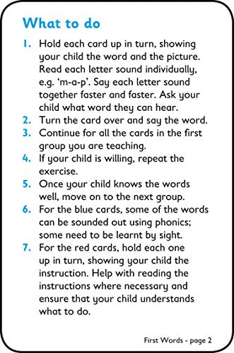 First Words Flashcards: Ideal for Home Learning - HarperCollins Publishers (Cards, Preschool Edition)