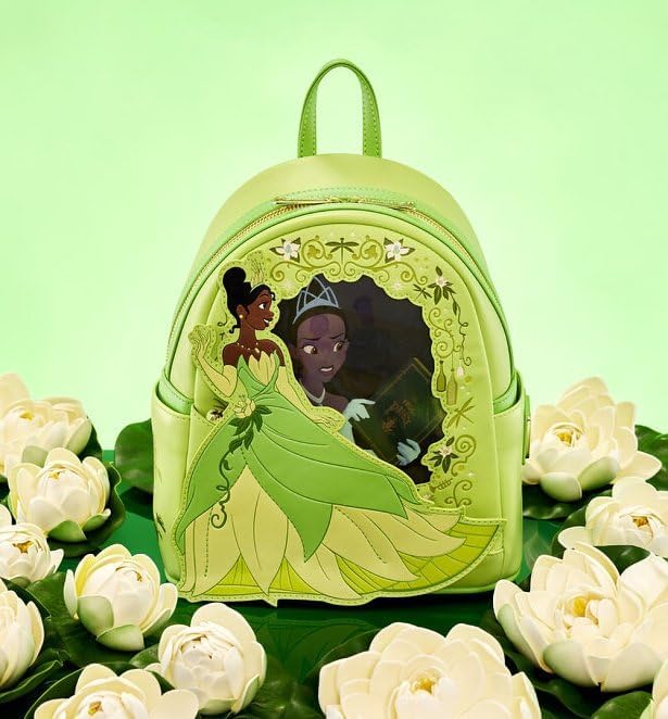 Loungefly Backpacks Disney Princess And The Frog Tiana Lenticular Mini Backpack