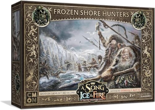 CMON A Song of Ice and Fire Tabletop Miniatures Game Frozen Shore Hunters Unit Box - 2+ Player Strategy Game (SIF413)