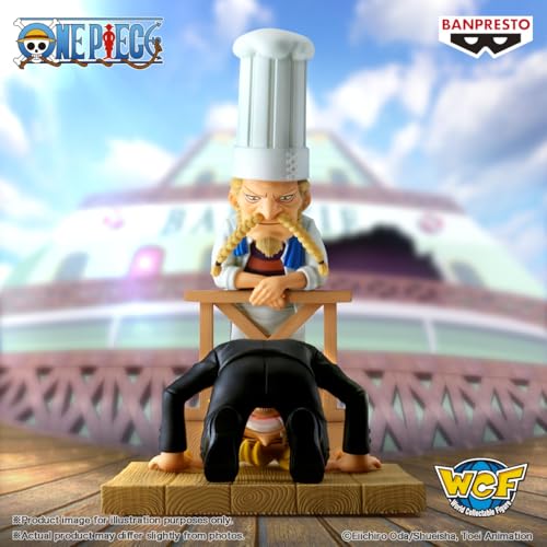 Banpresto One Piece World Collectable Figure Log Stories - Sanji & Zeff Vinyl Figure (BPR88986)