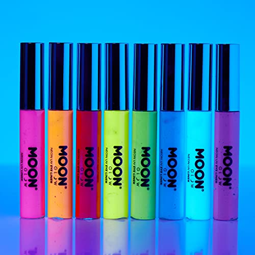 Moon Glow Neon UV-eyeliner 10ml Geel gloeit helder onder UV-verlichting