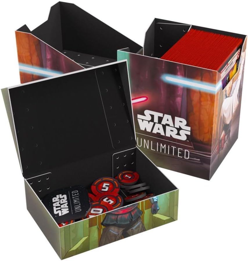 Gamegenic Star Wars Unlimited Obi-Wan Kenobi/Darth Maul Deck Box (GGS25135ML)