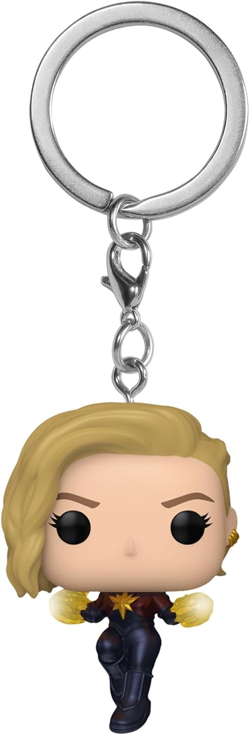 Funko Pop! Keychain Marvel Studios' The Marvels - Captain Marvel Vinyl Keychain (67589)