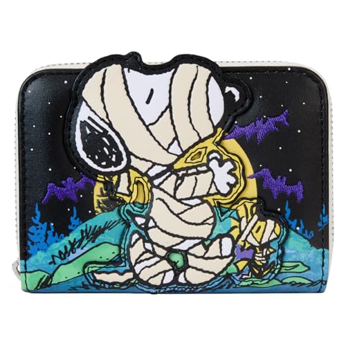 Loungefly Peanuts Snoopy Mummy Zip Around Wallet (PNWA0029)