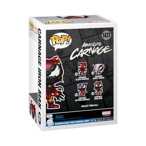 Funko Pop! Marvel Carnageized - Iron Man Vinyl Figure (82646)