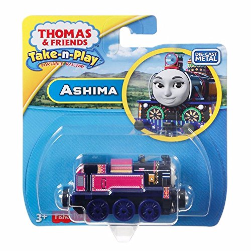 Thomas &amp; Friends FBC21 Ashima, Thomas the Tank Engine The Great Race Movie Toy Engine, Spielzeugzug aus Druckgussmetall, 3 Jahre alt