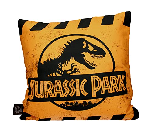 SD TOYS Jurassic Park - Caution Logo Cushion (Kopfkissen)