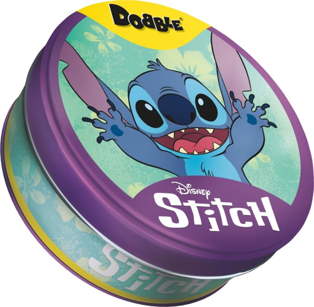 Asmodee Dobble Disney Lilo and Stitch Family Card Game (ASMDOBSTI01EN)