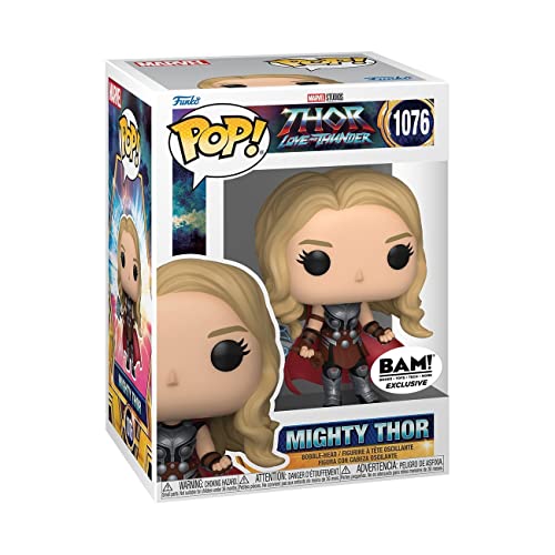 Funko Pop! Marvel Thor: Love and Thunder - Mighty Thor Vinyl Figure (Special Edition Metallic)