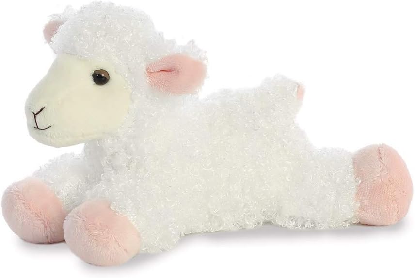 Aurora Mini Flopsies - Flopsie Lamb Plush Toy (12768)