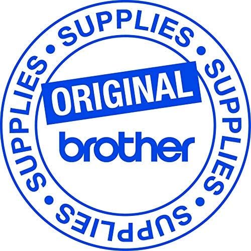 Brother - M-K231BZ Labelling Tape Cassette, Black on White, 12 mm (W) x 8 m (L), Brother Genuine Supplies