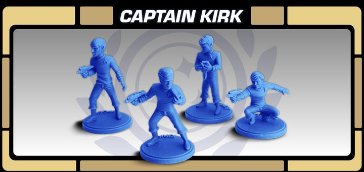 Gale Force Nine Star Trek Federation Expansion - Captain Kirk Board Game Expansion (GF9STA08)