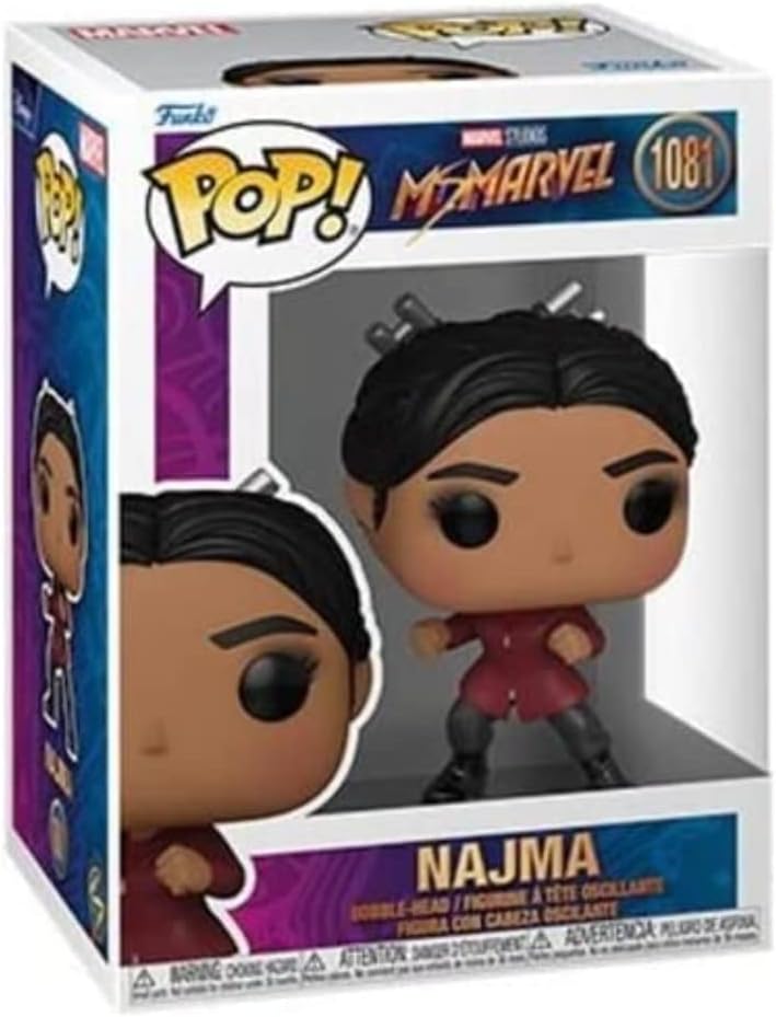 Funko Pop! Marvel Ms. Marvel - Najma Vinyl Figure (59499)