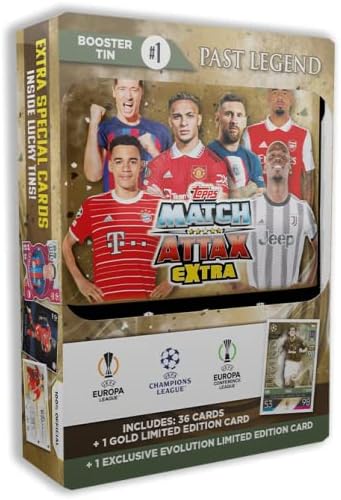 Topps Champions League Match Attax Extra 2022/2023 - 1x Mini Tin Past Legend