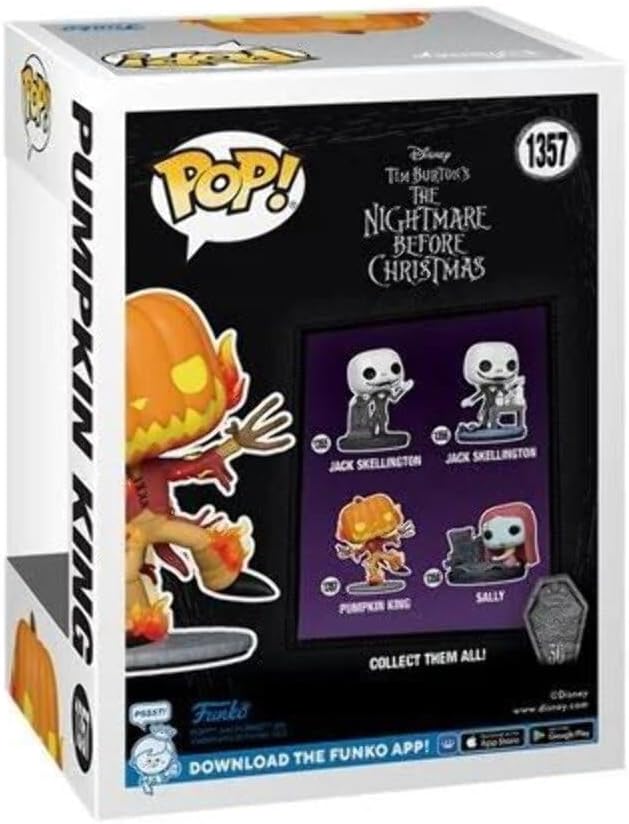 Funko Pop! Animation The Nightmare Before Christmas - Pumpkin King Vinyl Figure (1357)