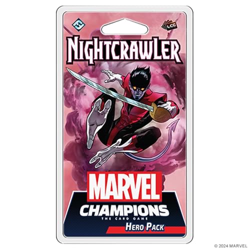 Fantasy Flight Marvel Champions The Card Game Nightcrawler Hero Pack Expansion (FFGMC48EN)