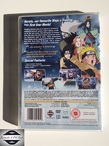 Naruto – Der Film: Ninja-Kampf im Land des Schnees [2007] – Action-Fiction [DVD]