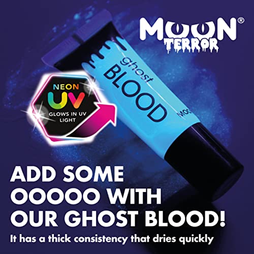 Moon Terror - Moon Glow UV Ghost Blood Halloween Special Effect Makeup (10ml) (T6097)