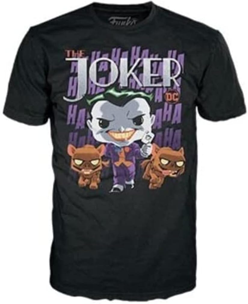 Joker DC Comics Graphic T-Shirt - Black (XS-3X)