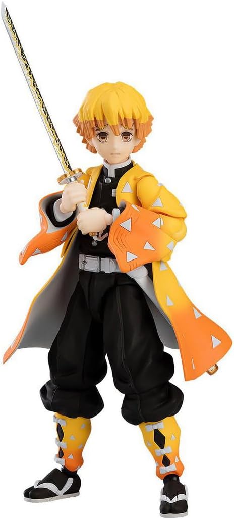 Max Factory Figma Demon Slayer: Kimetsu no Yaiba - Zenitsu Agatsuma Articulated Figure (M06746)