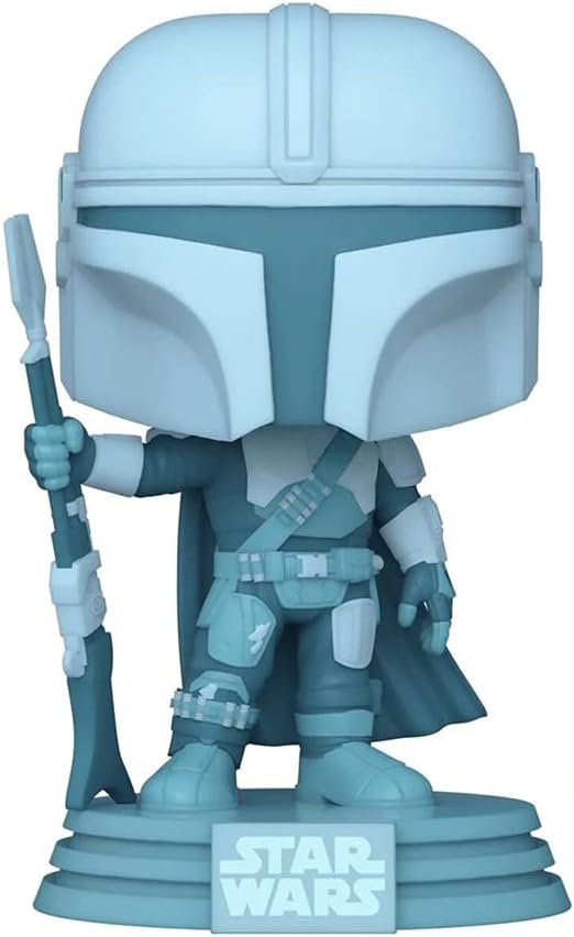 Funko Pop! Star Wars: The Mandalorian - The Mandalorian Vinyl Figure (Glow in the Dark Special Edition)