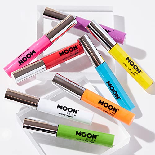 Moon Glow Neon UV Eye Liner 10ml Gelb leuchtet hell unter UV-Licht