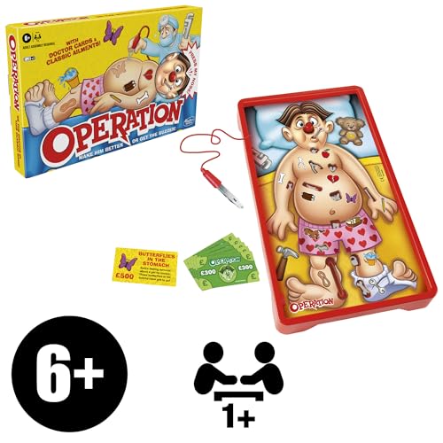 Hasbro Gaming Klassisches Operationsspiel