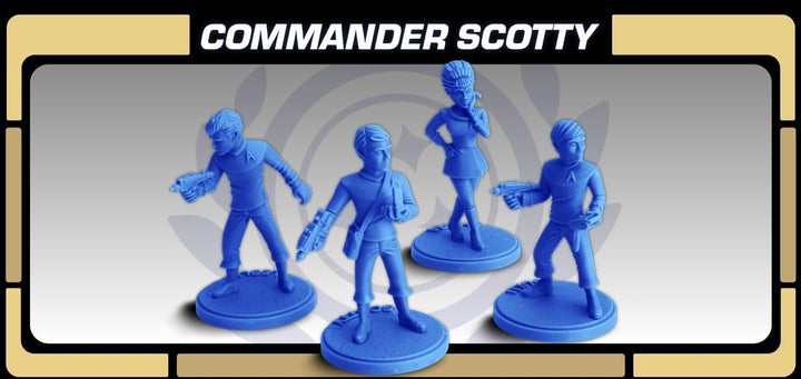 Gale Force Nine Star Trek Trading Cards - Federation Extension Commander Scotty Expansion Set (GF9STA09)