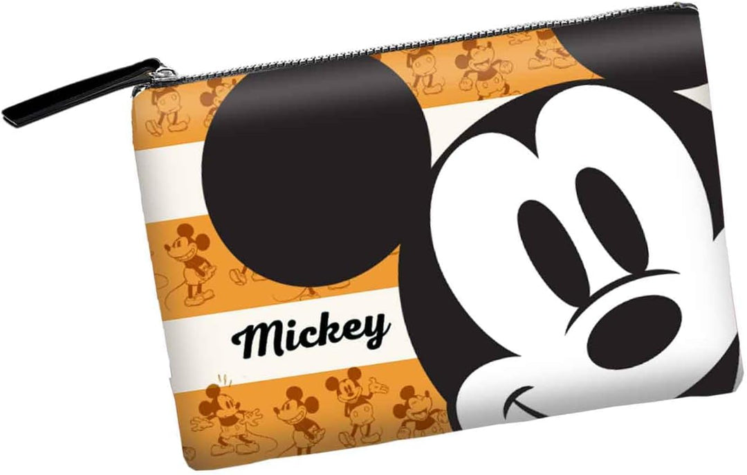 Mickey Mouse Orange-Soleil Toiletry Bag, Orange, 30.5 x 22.5 cm