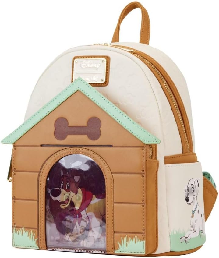 Loungefly Disney I Heart Dogs Dog House Triple Lenticular Mini Backpack (LOUWDBK3467)