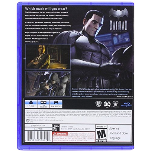 Batman: The Telltale Series - PS4 Season Pass Edition (2016)