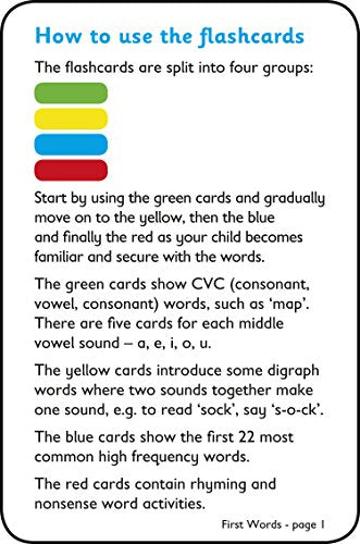 First Words Flashcards: Ideal for Home Learning - HarperCollins Publishers (Cards, Preschool Edition)